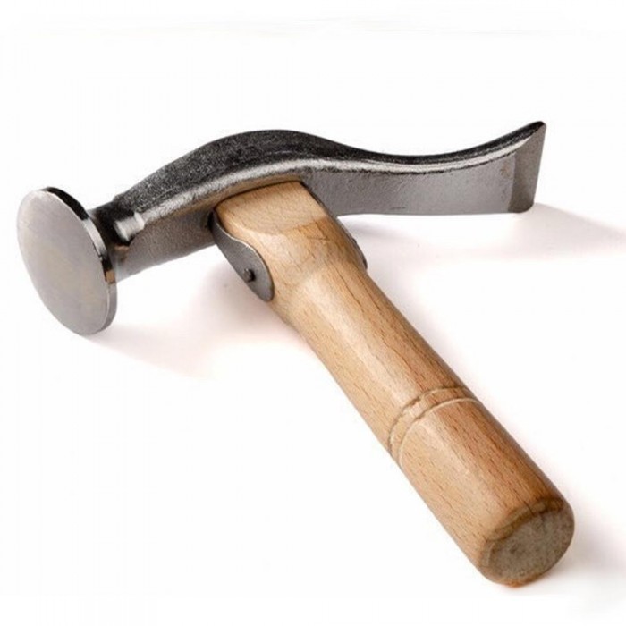 Nickel Plated hammer short handle